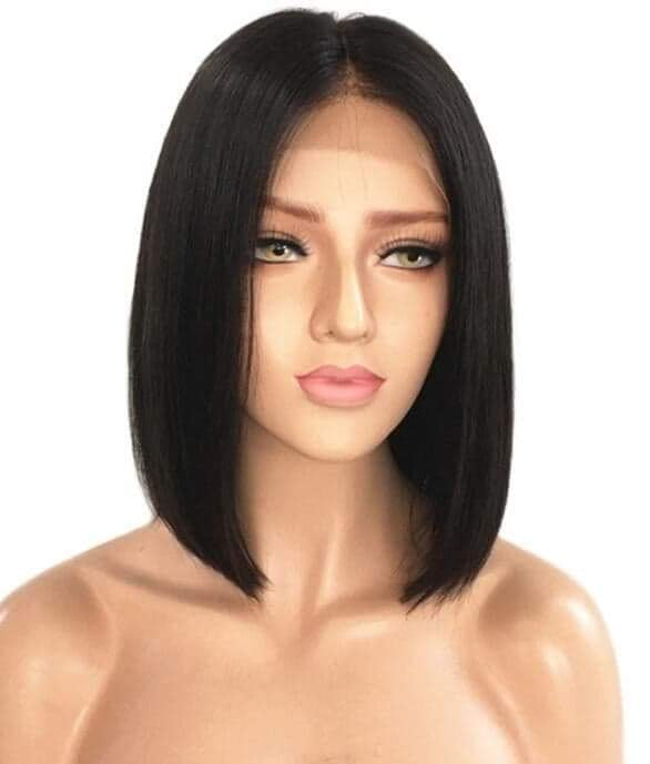 Natural Transparent Lace Bob Wigs